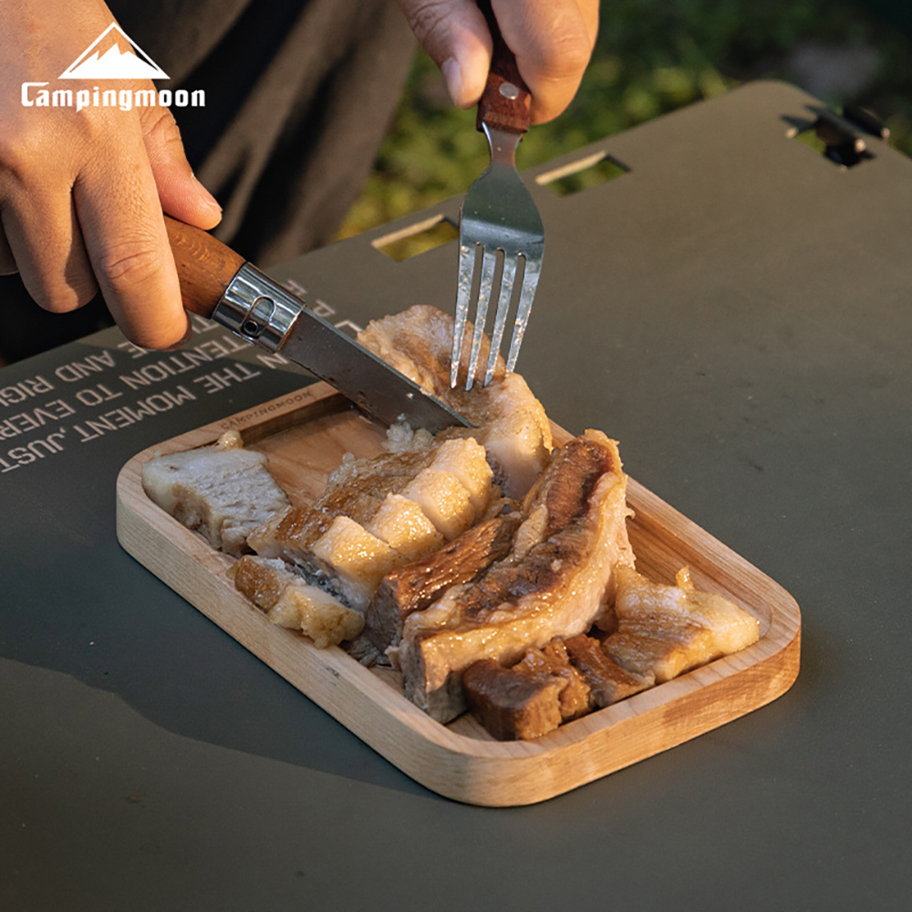 柯曼Campingmoon 雙面樺木砧板 YM-2013