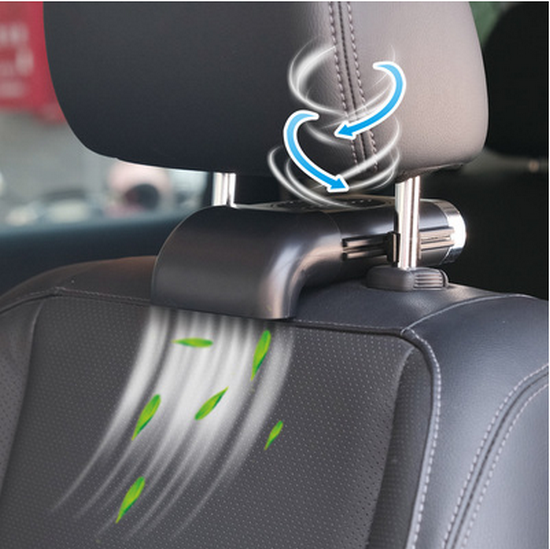 Hot Selling Car Seat Fan Back Ventilator (Black)
