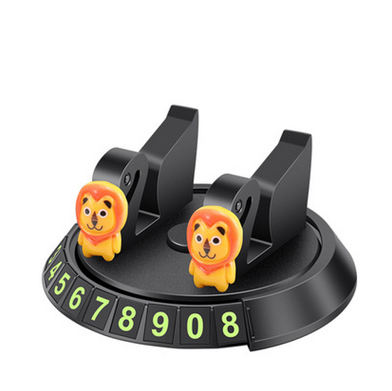 New car Swan 2-in-1 mobile phone car holder plus parking sign [please contact customer service to confirm the delivery style after placing the order]