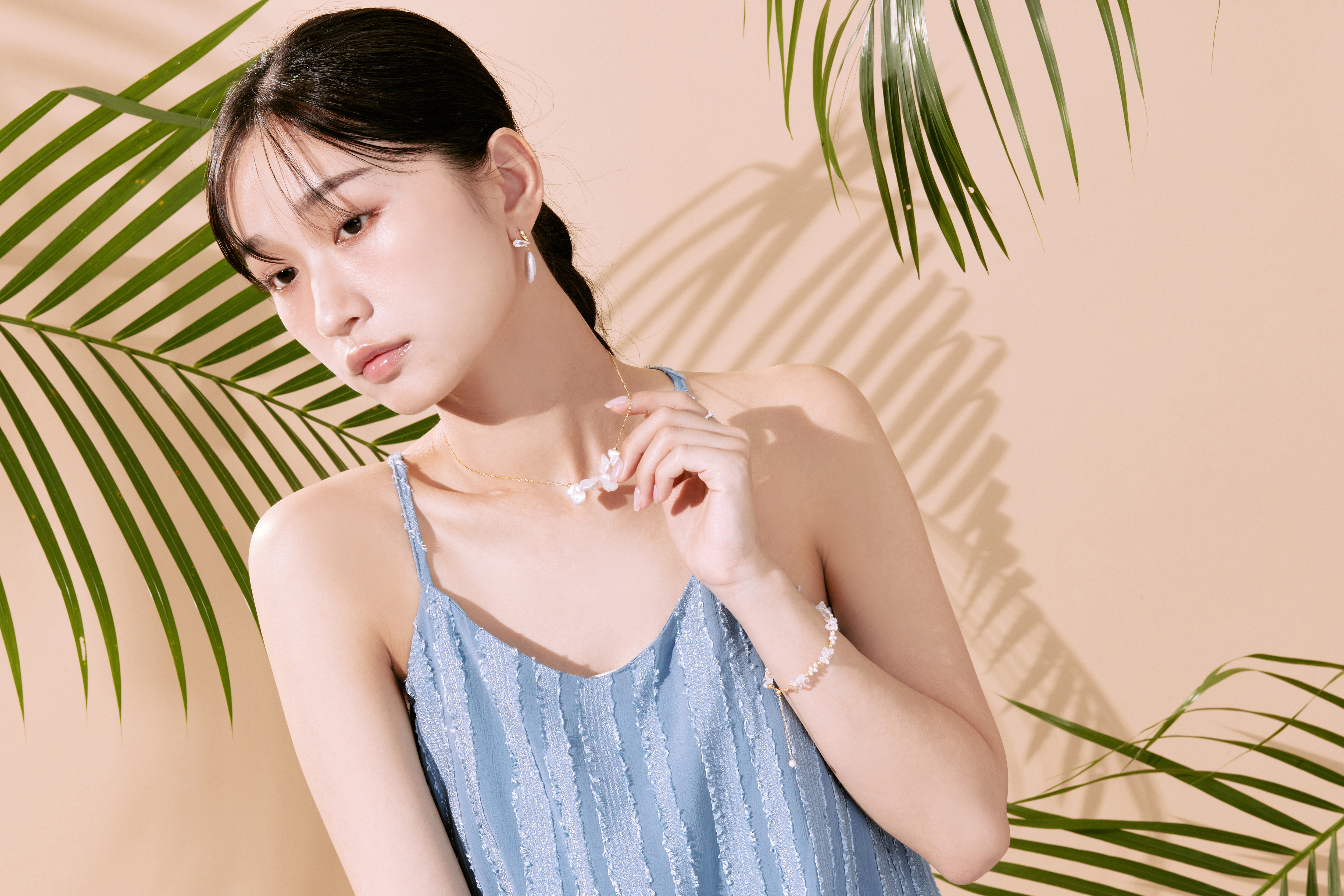 N641 | 純銀珍珠項鍊