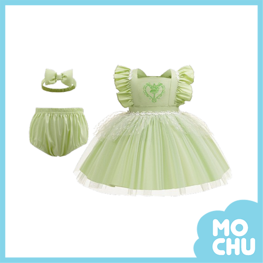 蝴蝶公主澎澎裙三件組