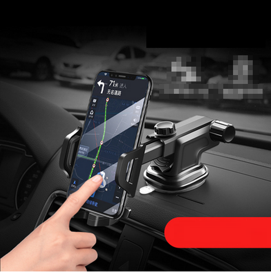 New car multifunctional mobile phone holder (retractable suction cup type, universal for 4-7 inch mobile phones)