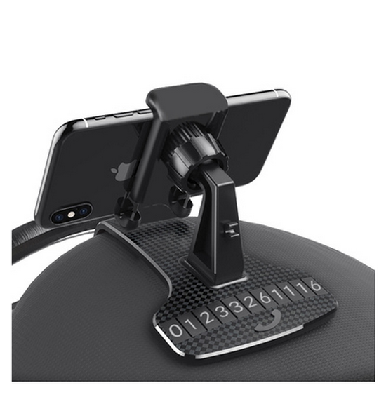 New car center console snap-on mobile phone holder (horizontal and vertical + parking sign)