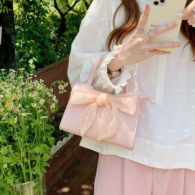 Cute Bow-Knot Single Shoulder Bag/Crossbody Bag