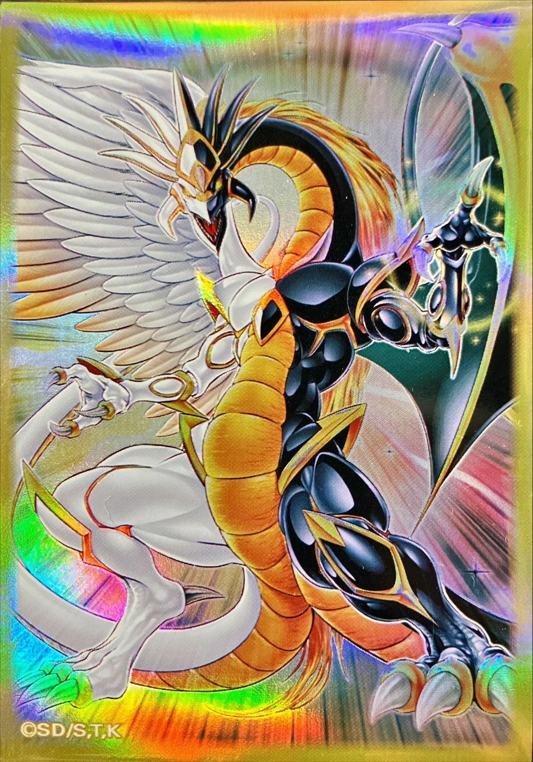 遊戲王卡套-光と闇の竜王(遊戯王の日)』100枚入