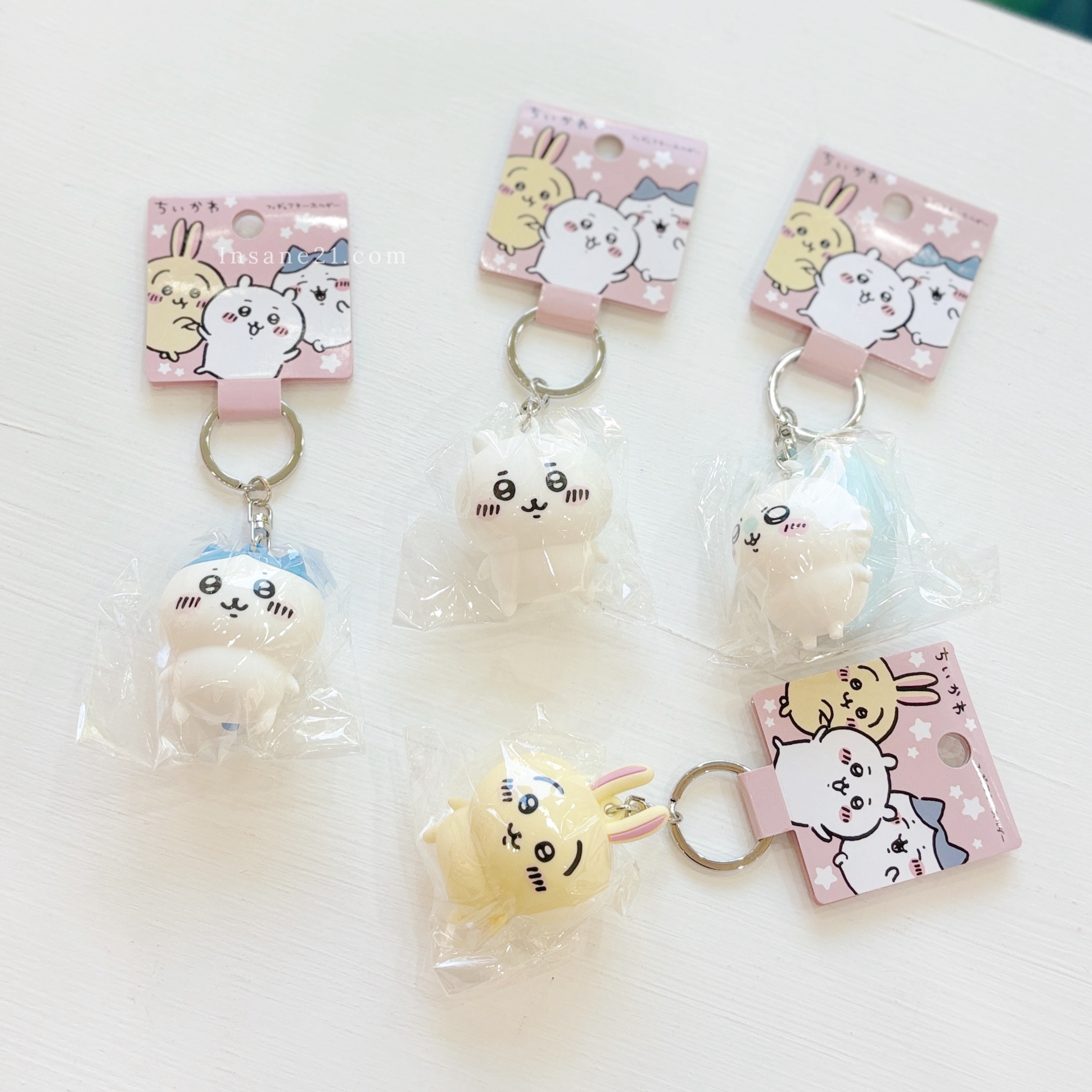 吉伊卡哇 立體造型 鑰匙圈 多款角色 正版 小八貓 烏薩奇 小桃鼠