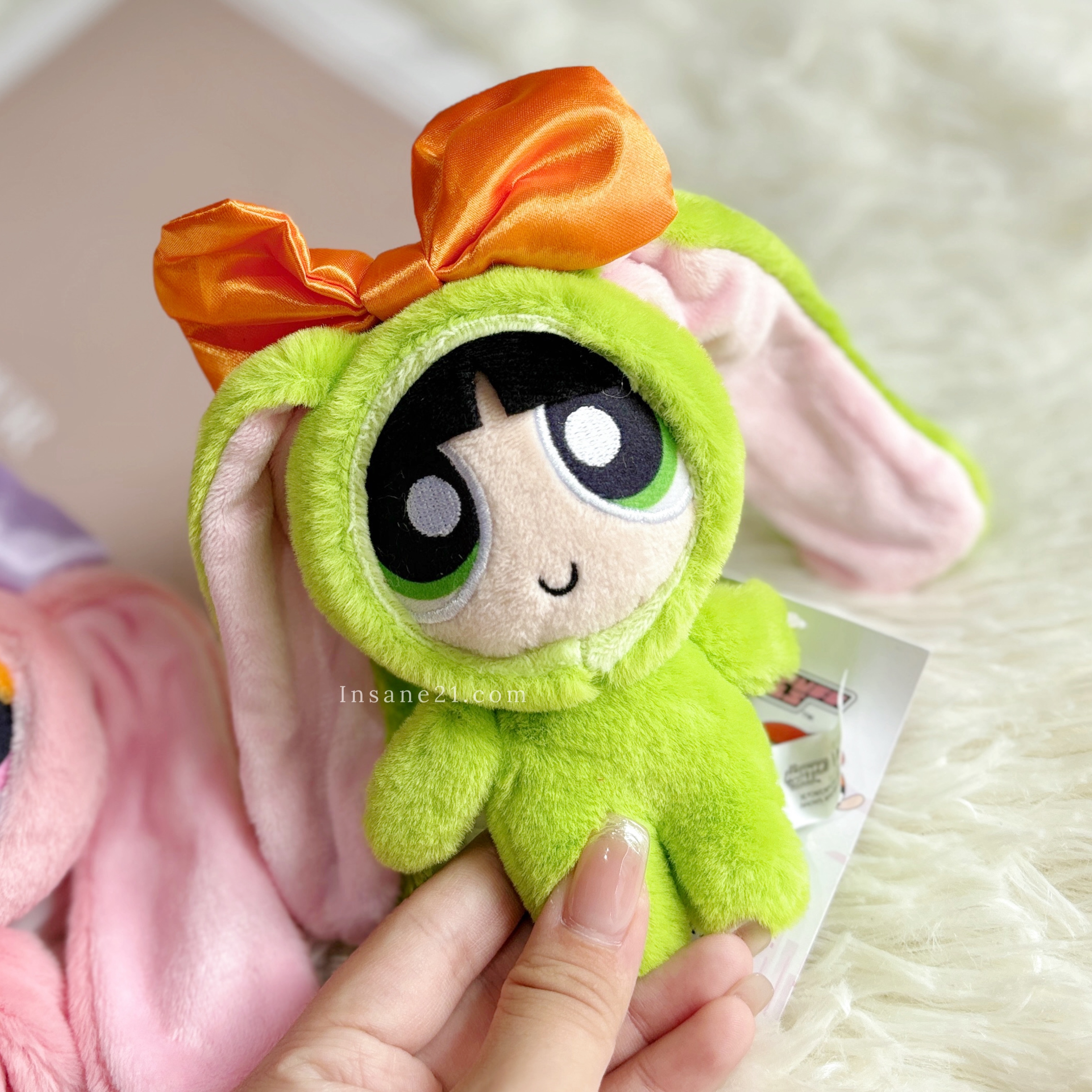 飛天小女警 扮兔款 兔兔裝 吊飾 掛飾 12CM 蝴蝶結 鑰匙圈 華納正版授權 玩偶