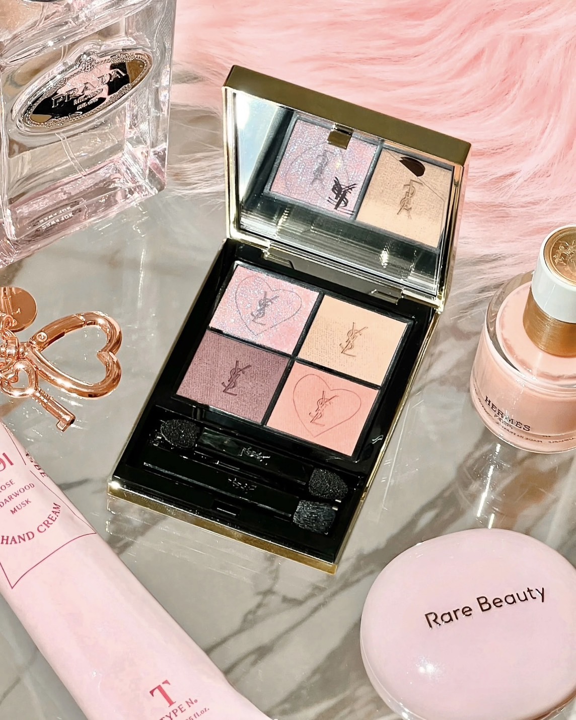 YSL 時尚4色眼影盤4g #125