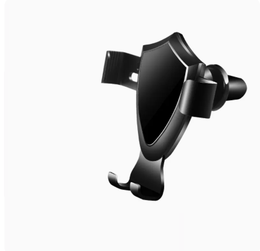 New car air outlet bracket navigation bracket mobile phone holder (elegant black)