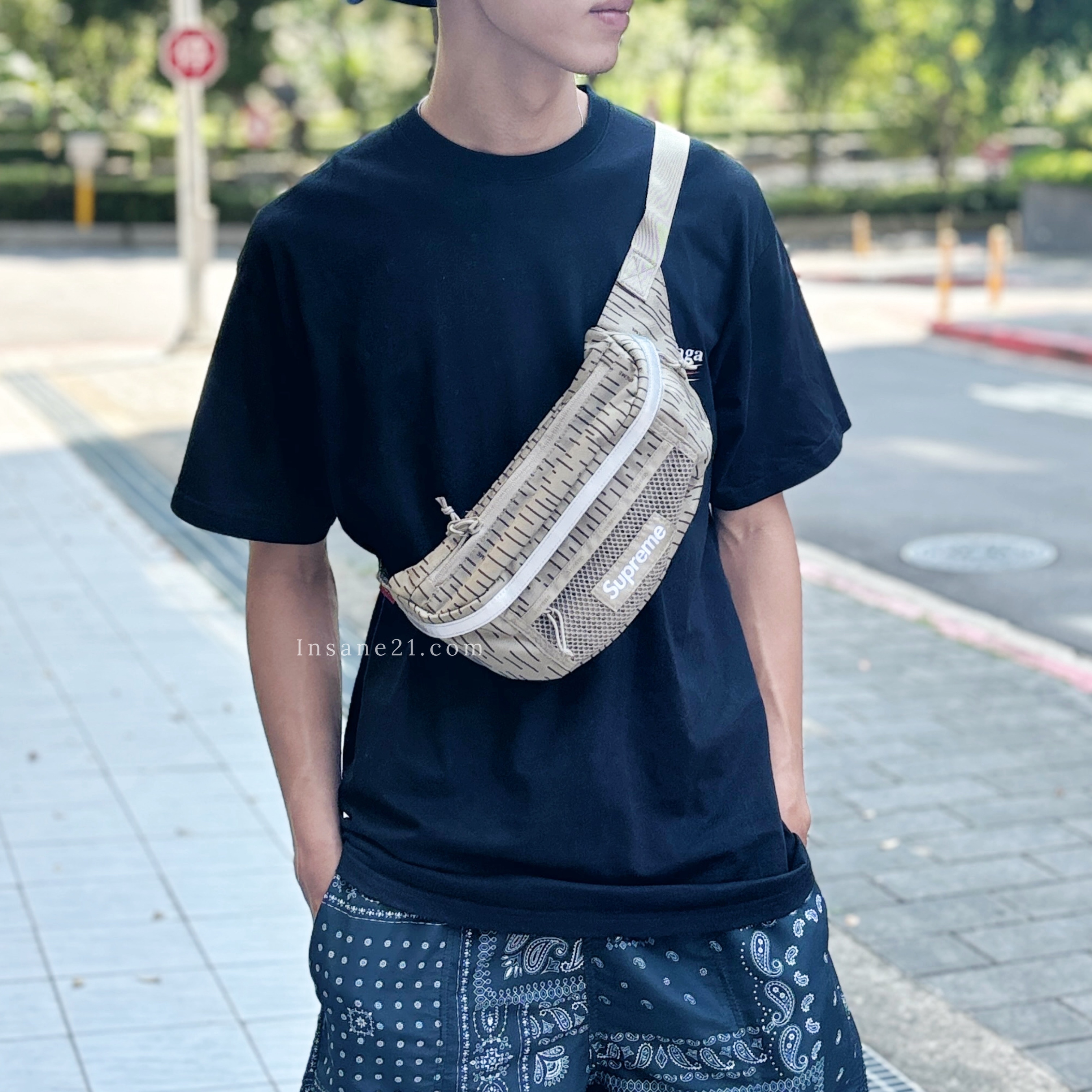 SUPREME 腰包 包包 防水CORDURA 3M反光