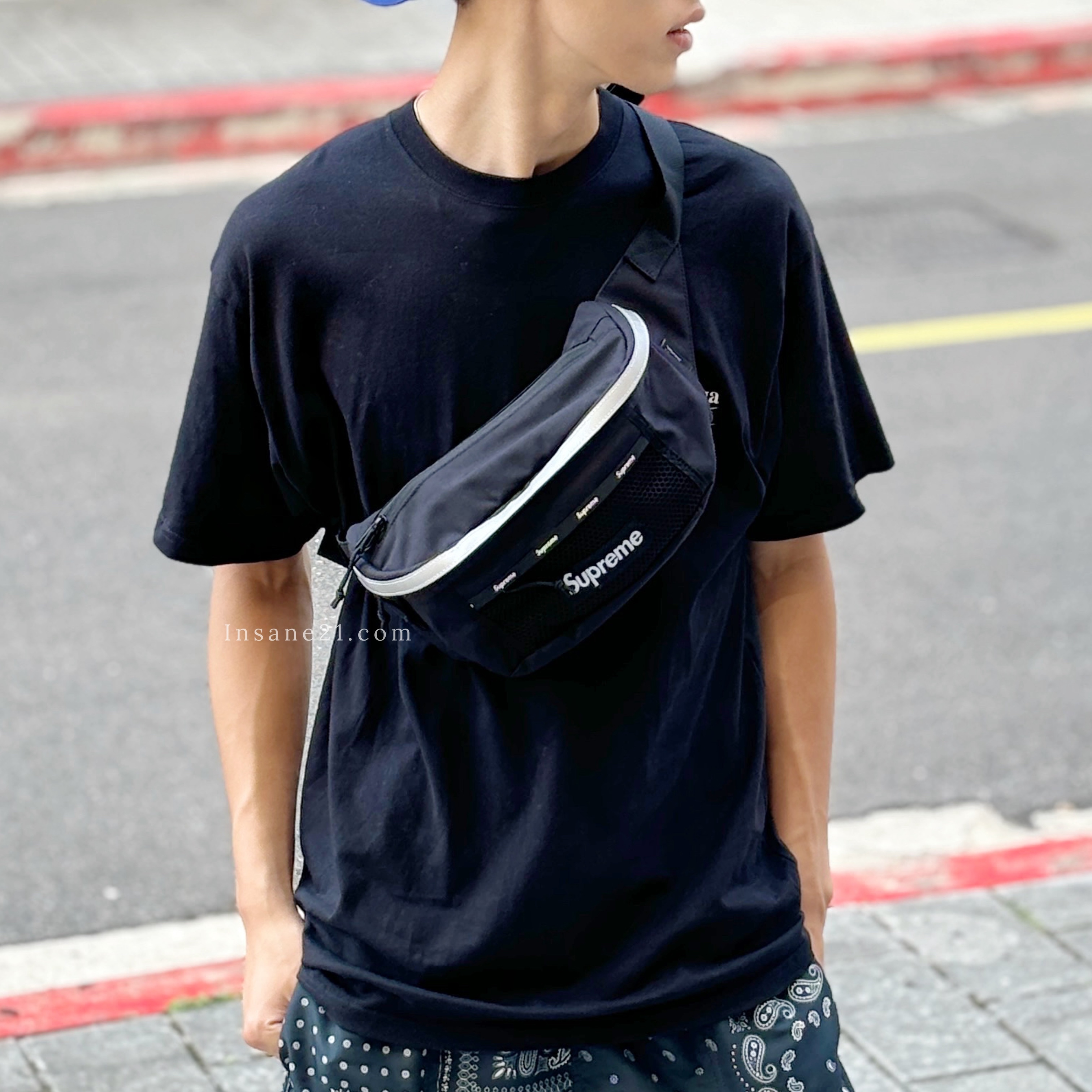 SUPREME 腰包 包包 防水CORDURA 3M反光