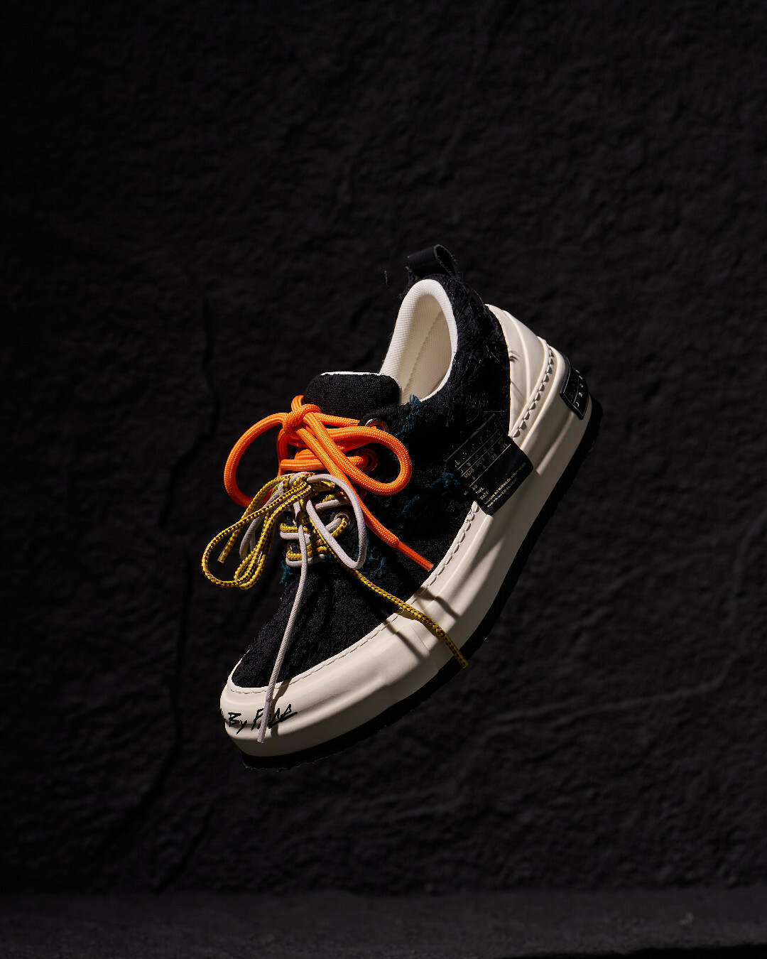 xVessel natural black Snowflake 雪花酥 雪花黑白 帆布鞋  硫化鞋S24X36