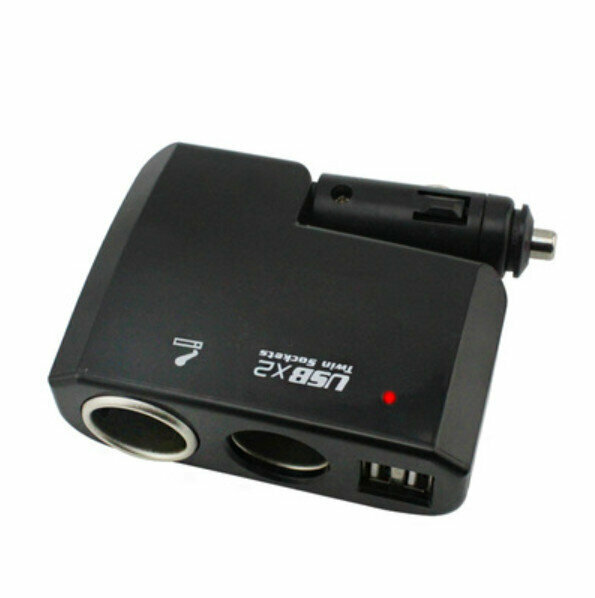 New car charger cigarette lighter (black)