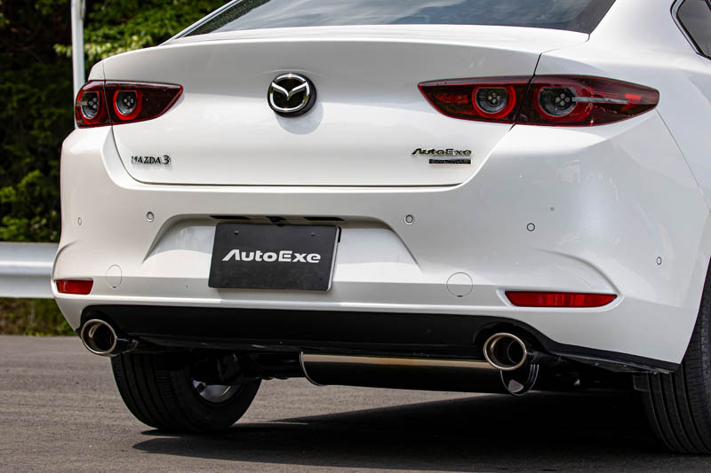 AUTOEXE 排氣管 MAZDA3 BP SEDAN 2019-