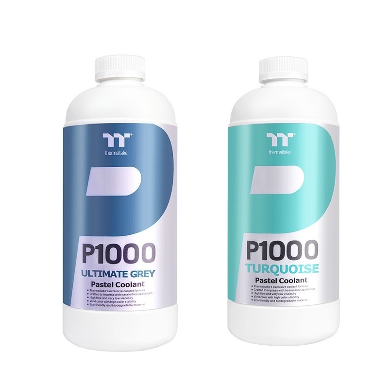 米特3C數位–Thermaltake 曜越 P1000 水冷液 極致灰/CL-W246-OS00GM-A 松石綠/CL-W246-OS00TQ-A
