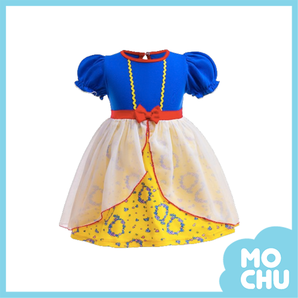 花圈蝴蝶結公主連身洋裝