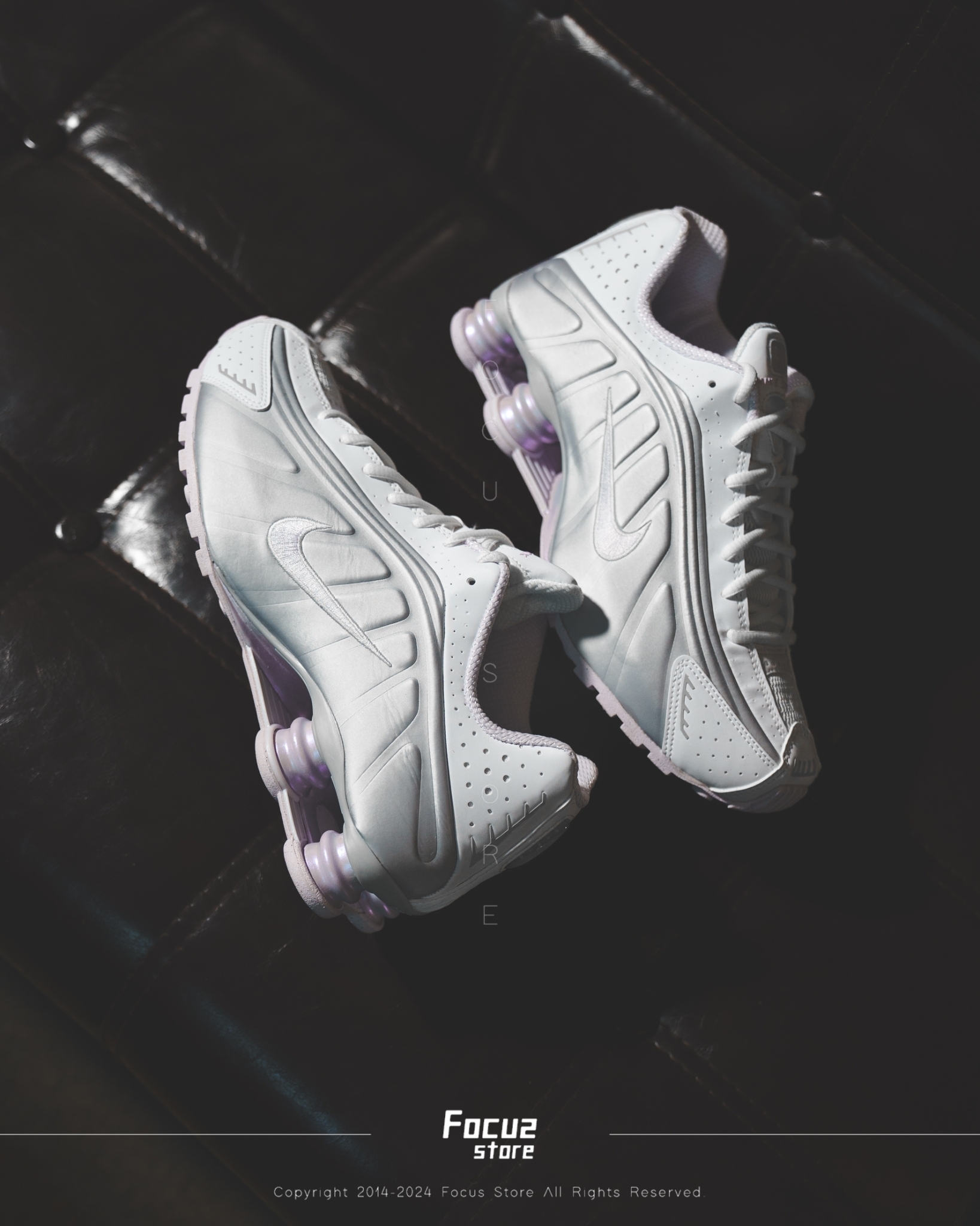 【Focus Store】預購 Nike Shox R4 Wmns "Platinum Barely Grape" 白紫銀 HF5076-100