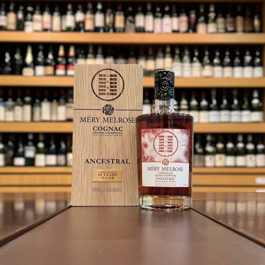 Mery Melrose Ancestral 陳年60年有機干邑白蘭地 Mery Melrose Ancestral Aged 60 Years Organic Grande Champagne Cognac 700ml