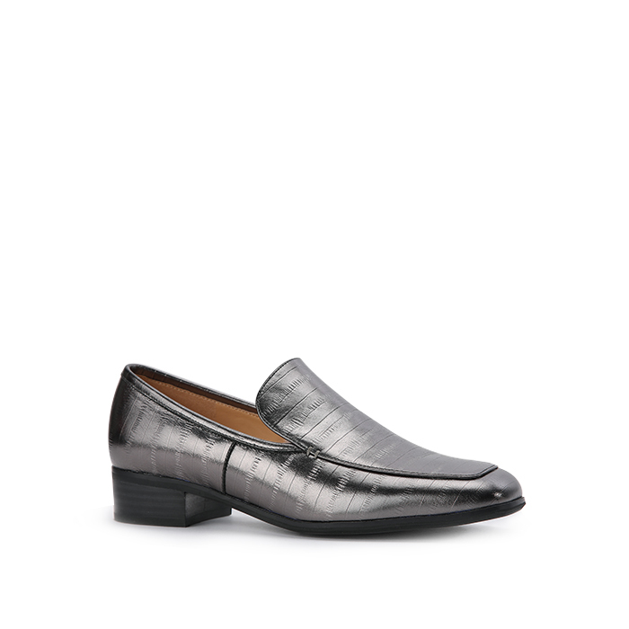 Stamped Eel Loafers