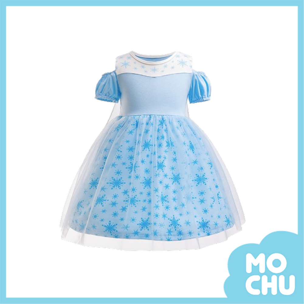 雪花世界連身洋裝