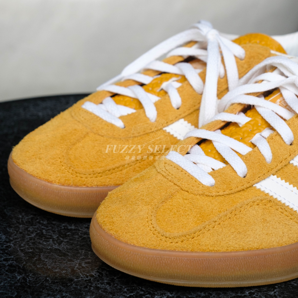 W Adidas Originals Gazelle Indoor 黃白鵝黃HQ8716