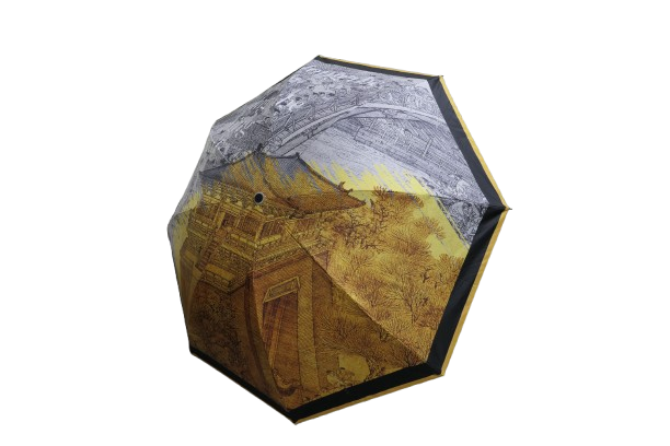 藝術輕便折傘《清明上河圖》金