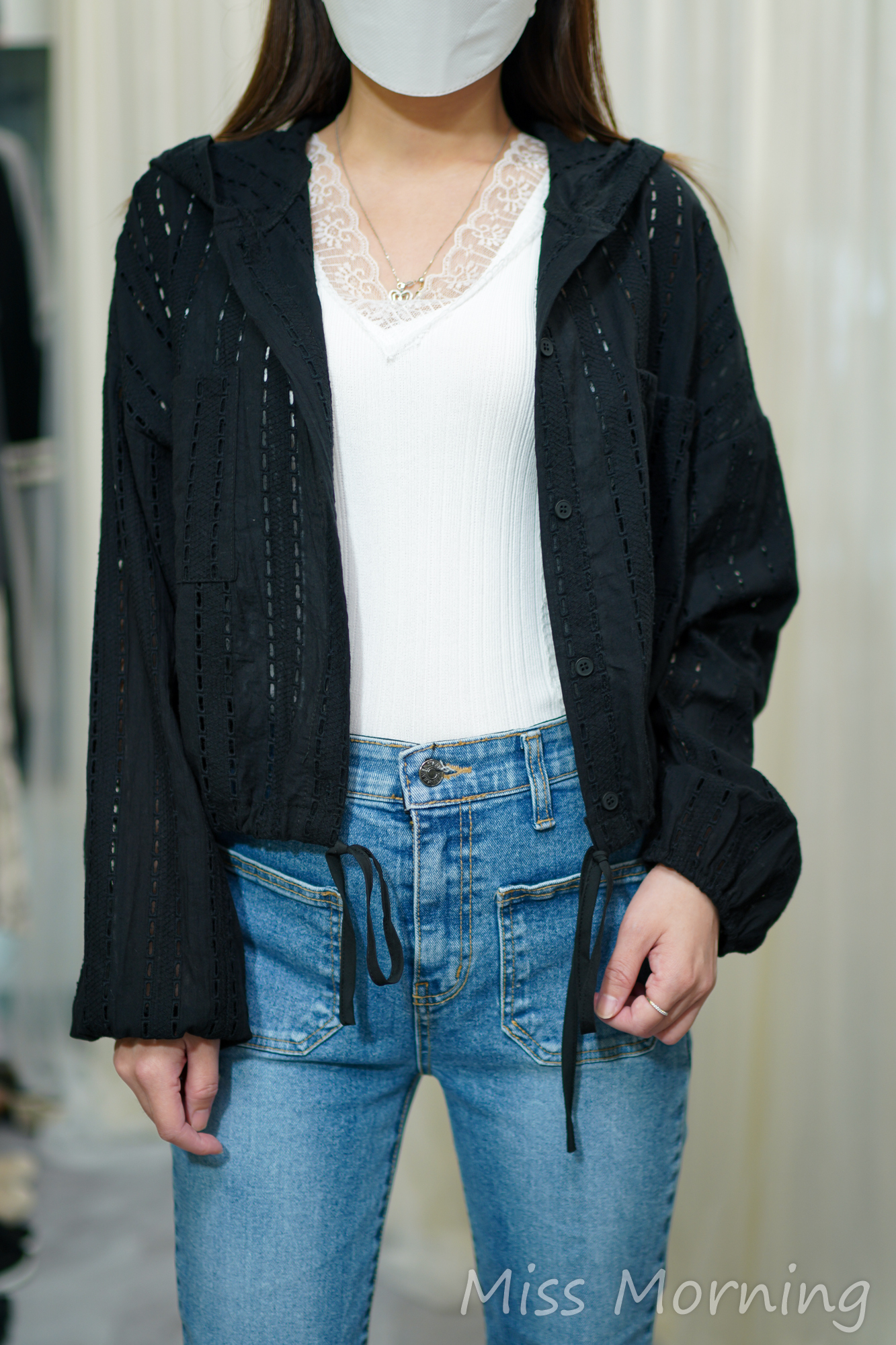 氣質束腳上衣/外套2穿(14107)