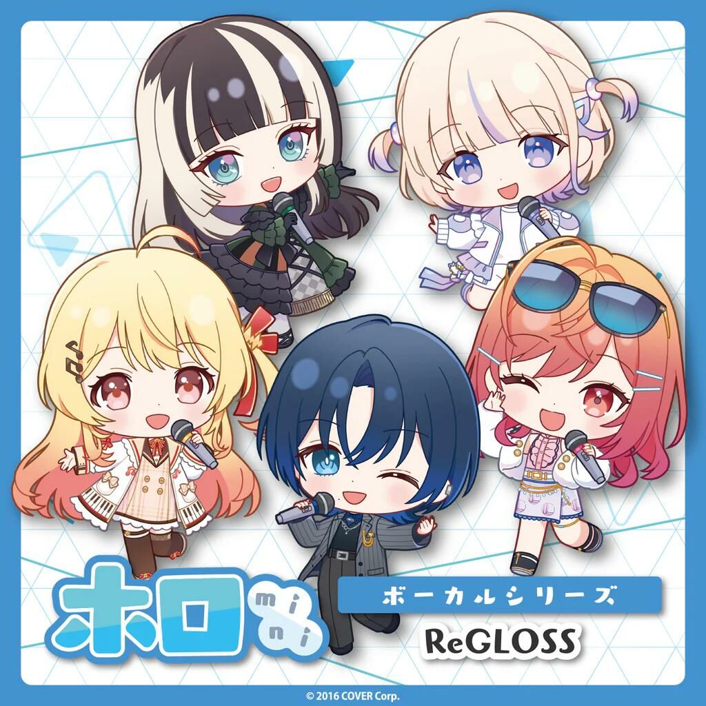 定期'「官品代購」Hololive ホロmini ボーカルシリーズ ホロライブ ReGLOSS