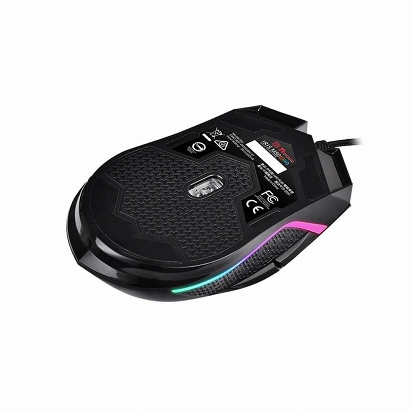 米特3C數位–Thermaltake 曜越 IRIS M50 RGB 電競光學滑鼠/EMO-IMF-WDOOBK-01