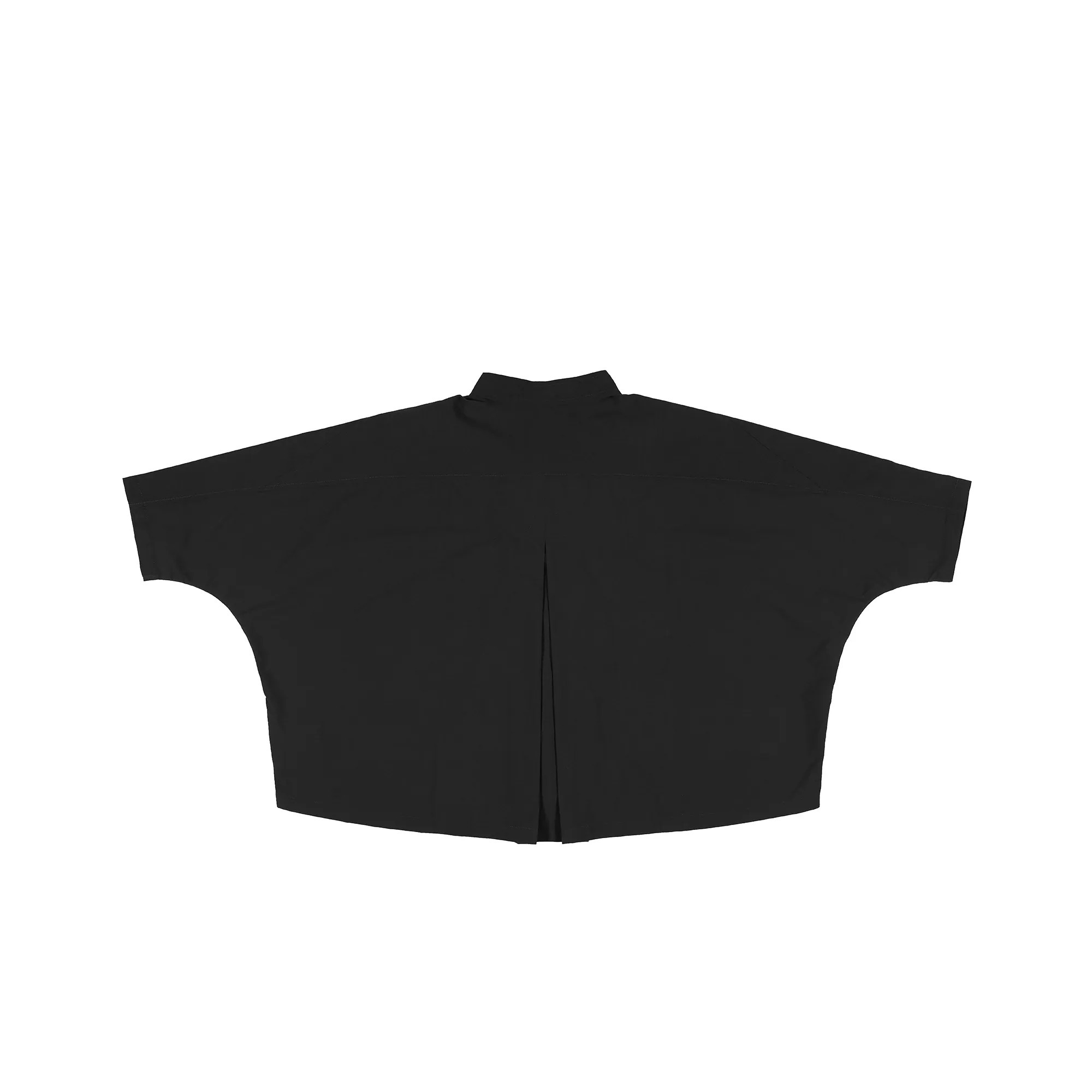 2024SS oqLiq left collar shirt 大輪廓 寬版 襯衫 五分 短袖 現貨 24SWD04