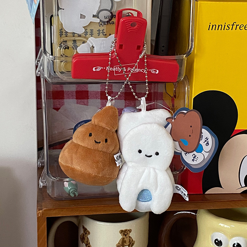 《90337》便便與馬桶小吊飾(可當磁鐵)