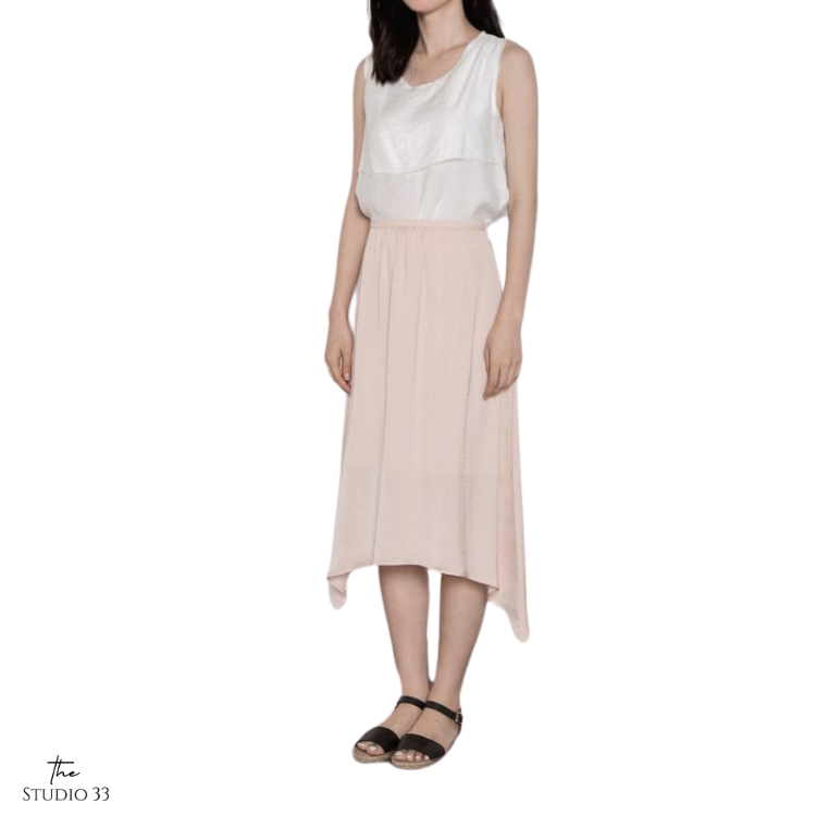 時尚棉柔飄逸A字裙