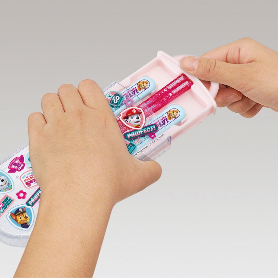 日本製 Skater 銀離子餐具套裝 - Paw Patrol Girl