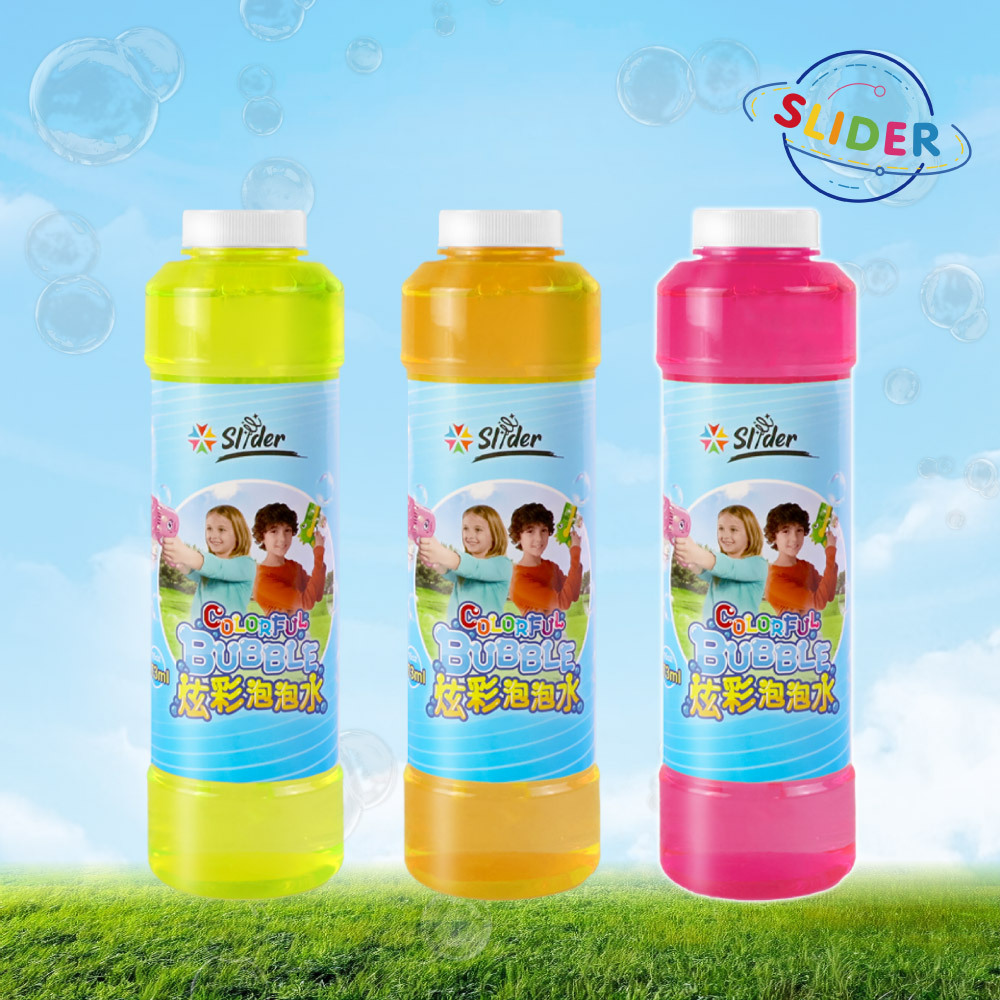 Slider玩具星球  炫彩泡泡水補充液2入組(隨機出貨)