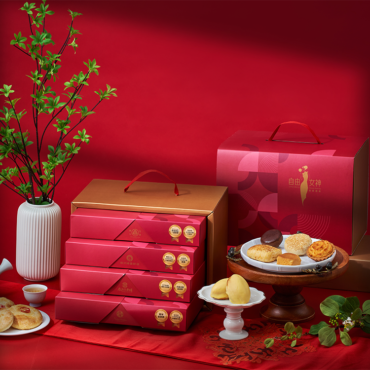 【周二&周五出貨】自由女神-糕餅禮盒 Lady Liberty Classic Pastries經典匯聚 美味享盡