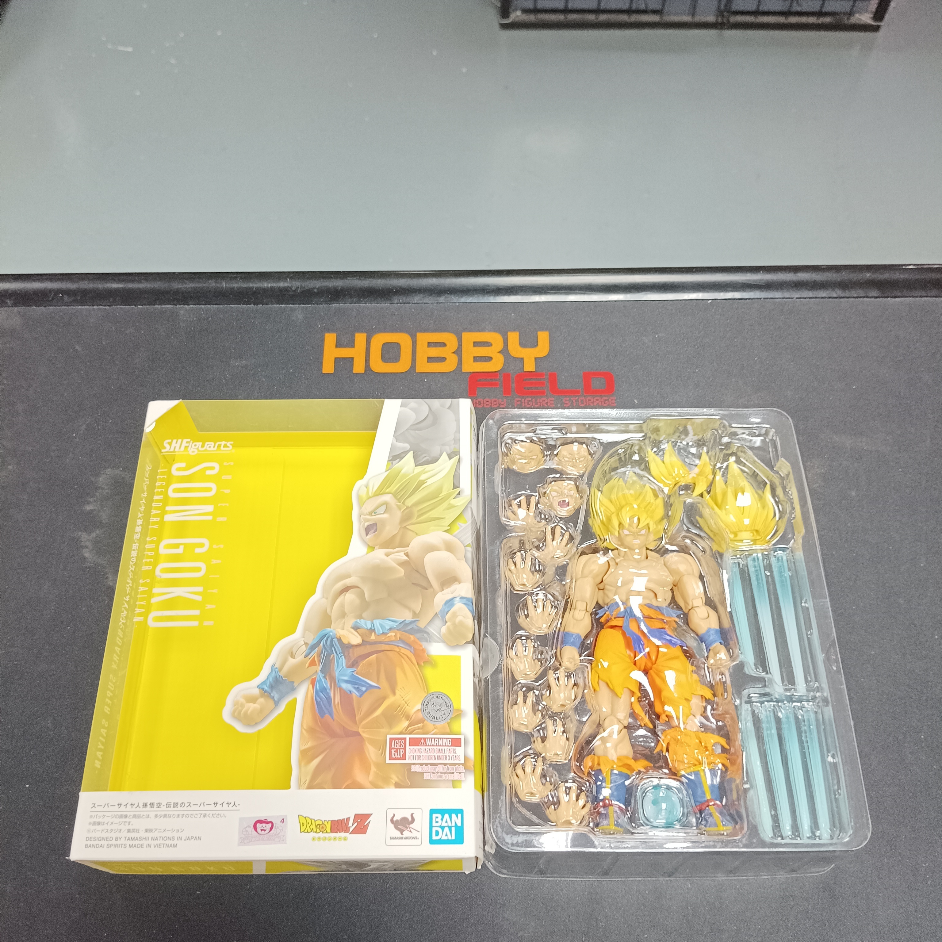 寄賣-龍珠系列-SHF Son Goku Legendary Super Saiyan 超級撒亞人 悟空