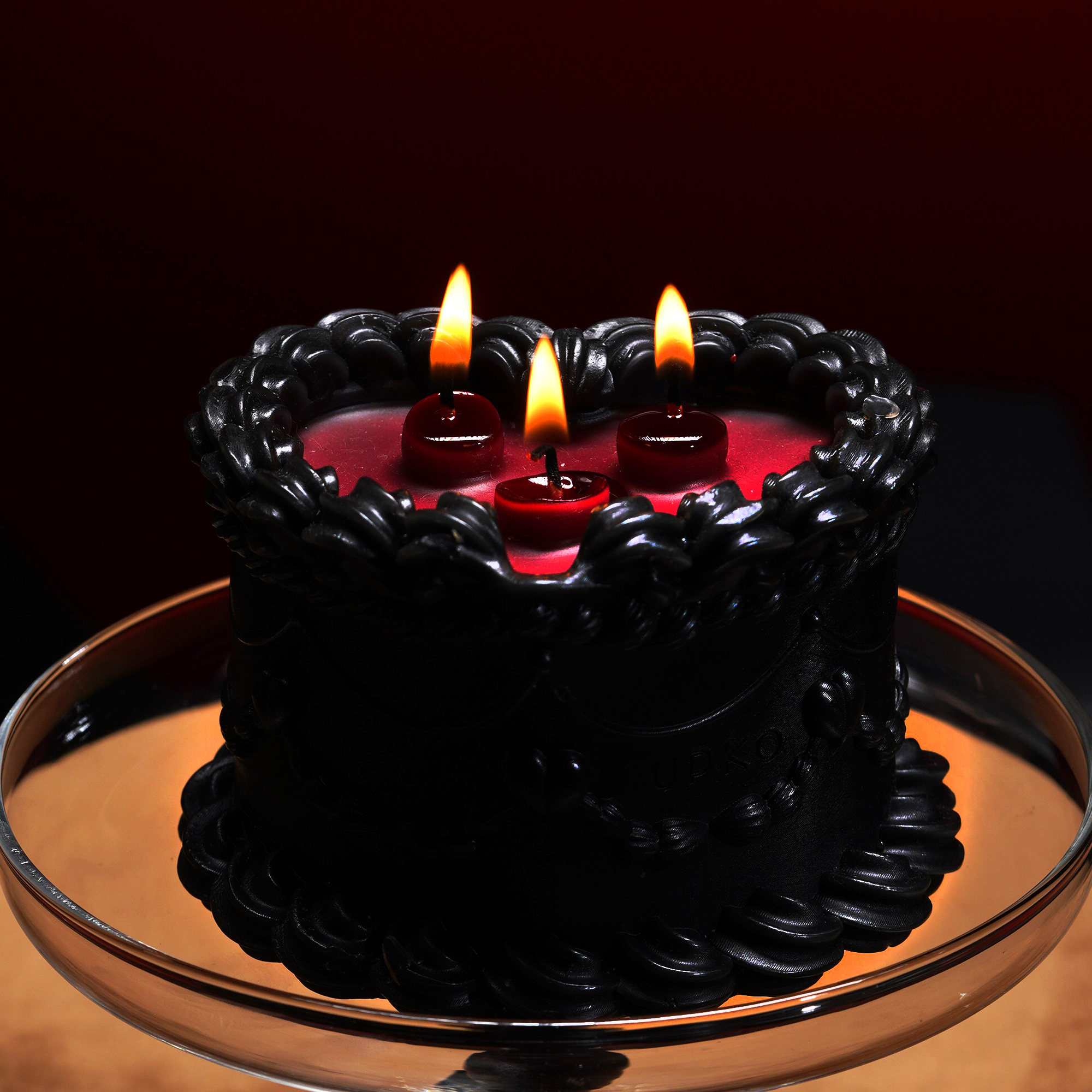 義大利 UPKO 午夜甜心蛋糕低溫滴蠟蠟燭