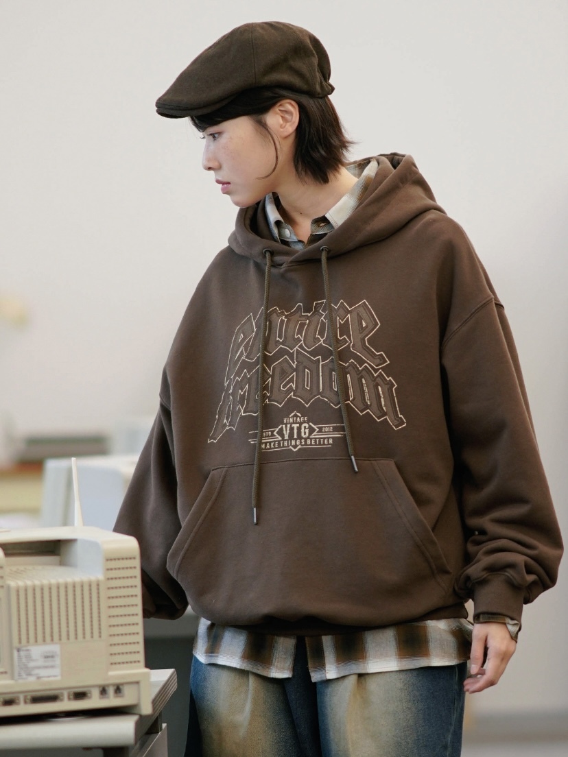 <預購> 韓國JEMUT FREEDOM OVERFIT高磅帽T