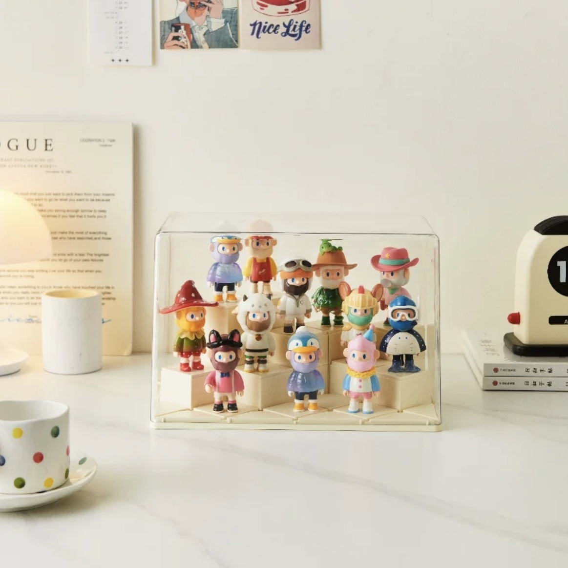 盲盒展示盒 積木盒 DIY 透明展示盒 公仔展示盒（預購）