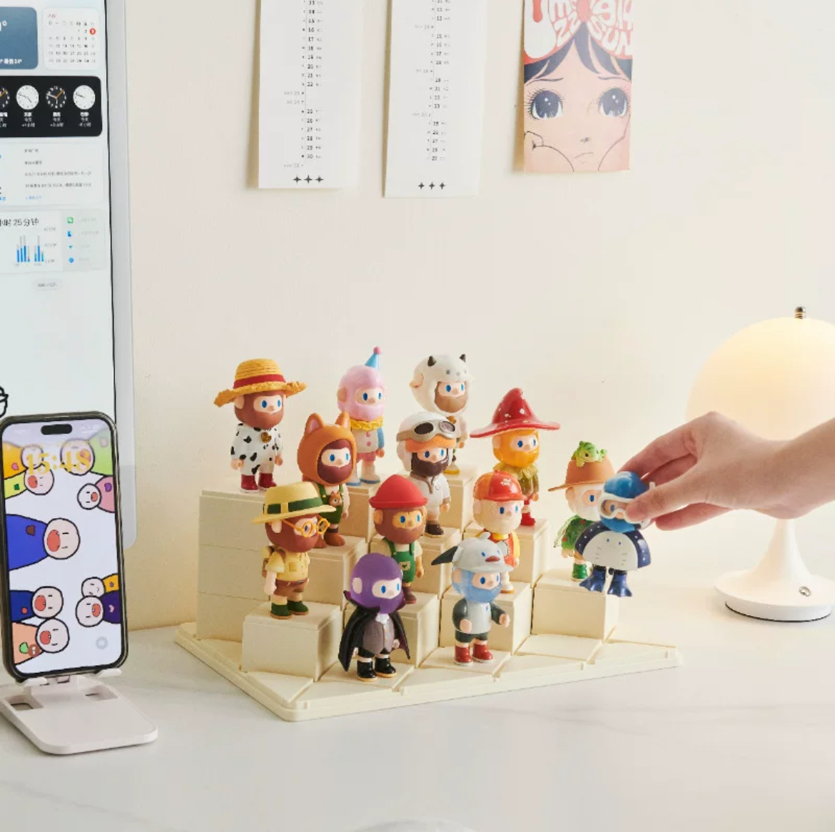 盲盒展示盒 積木盒 DIY 透明展示盒 公仔展示盒（預購）