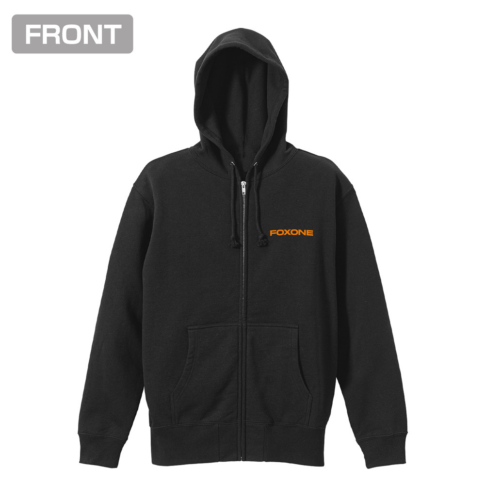 Cospa 0909 FOX ONE ジップパーカー [TVアニメ「僕らの雨いろプロトコル」] BLACK