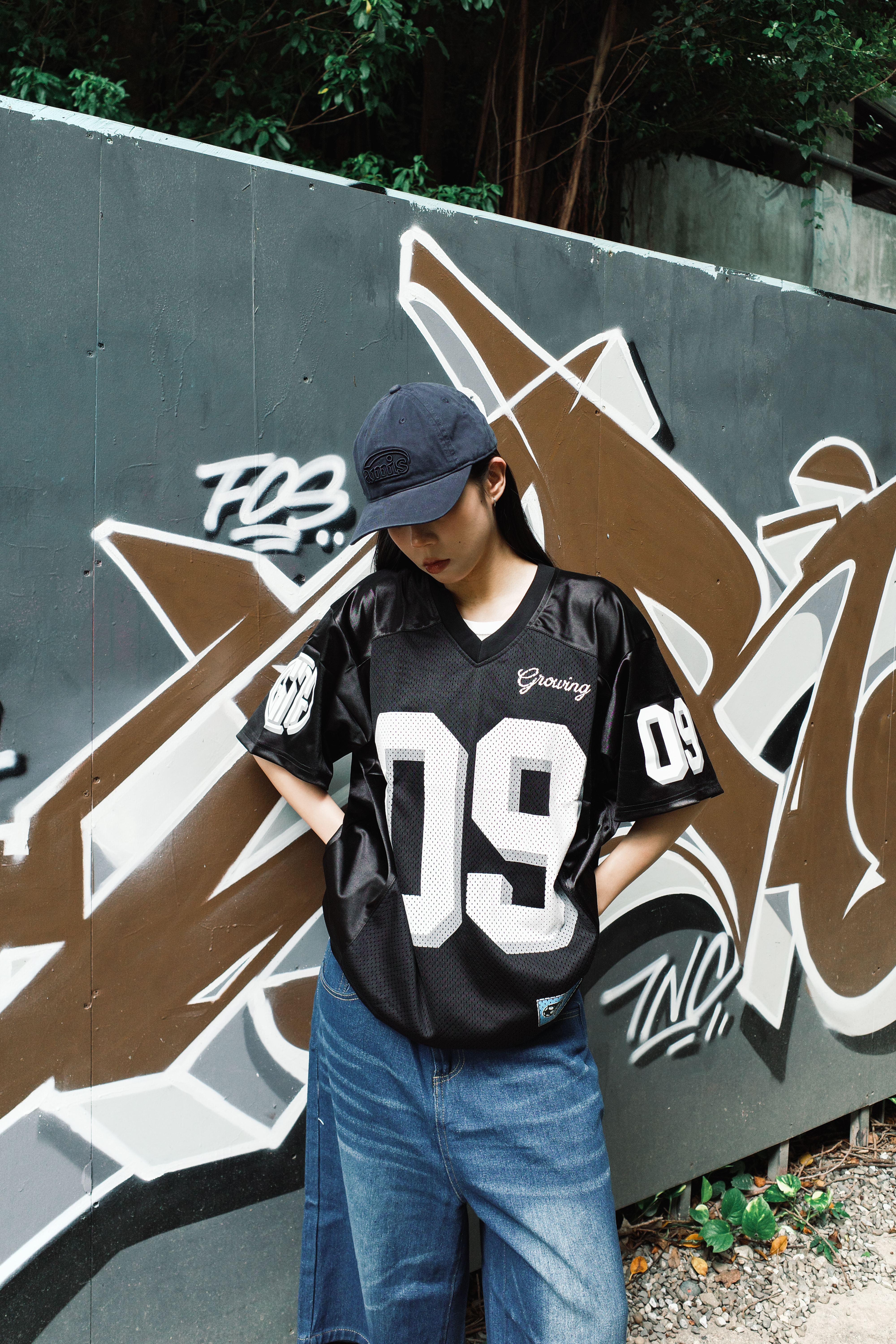 『Always_Good』透氣 網眼 V領 球衣 短TEE