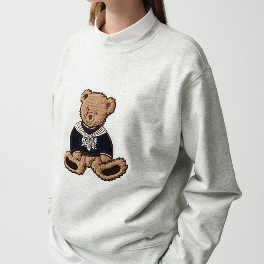 【MARITHE】 BOUCLE DOODLE ベアパーカー 韓國代購> MARITHE FRANCOIS GIRBAUD BOUCLE DOODLE BEAR SWEA