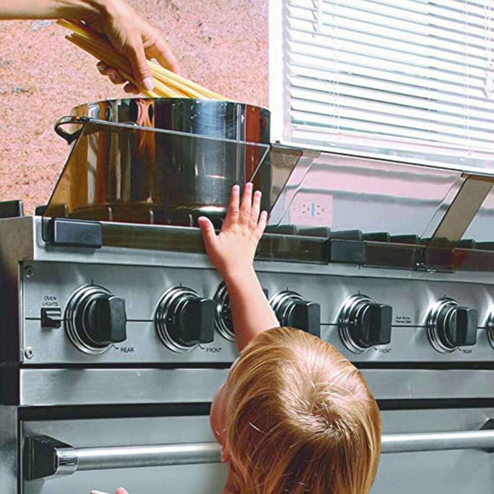 【美國Prince Lionheart】三片式爐台安全遮板