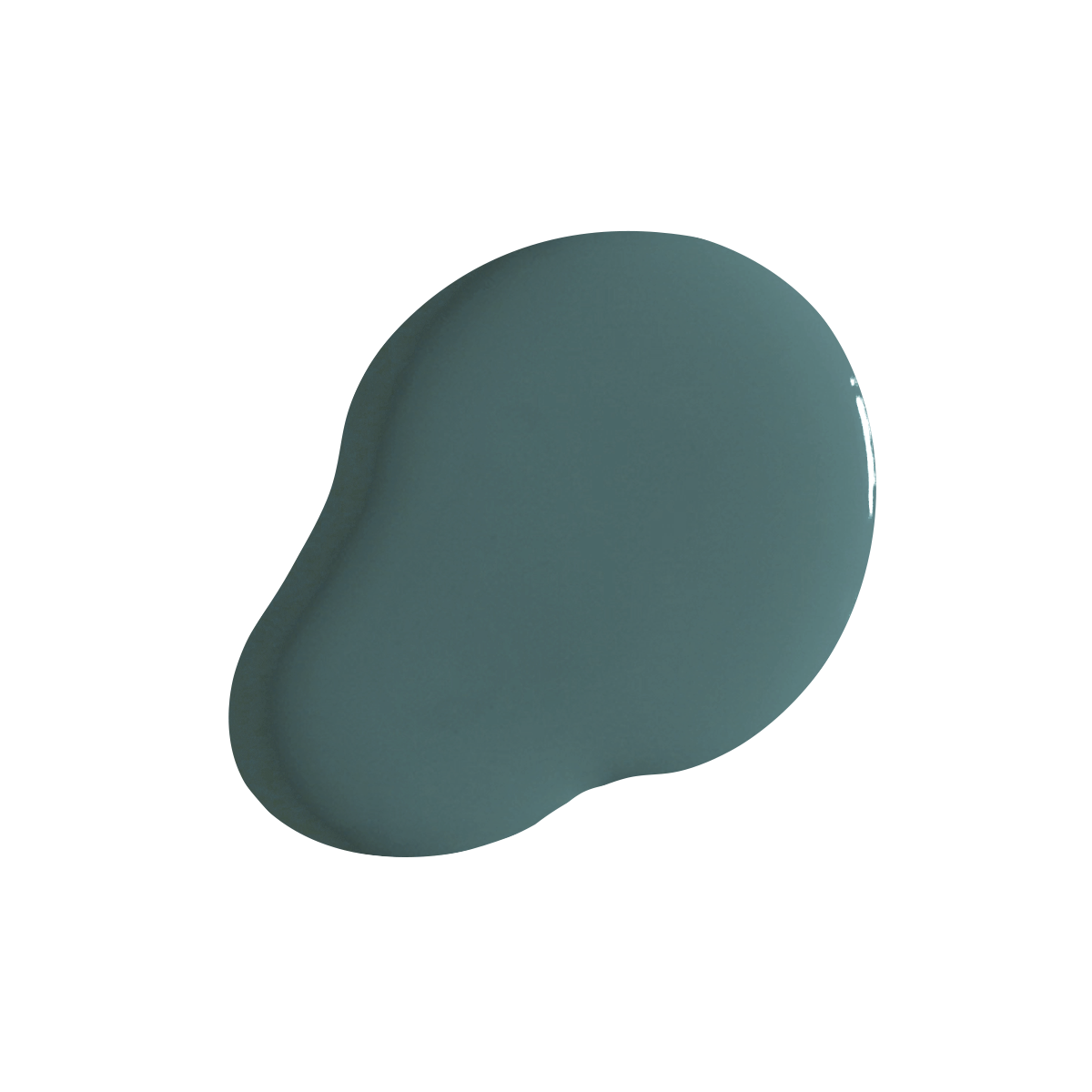 深藍綠色 A Green Wall｜風格油漆