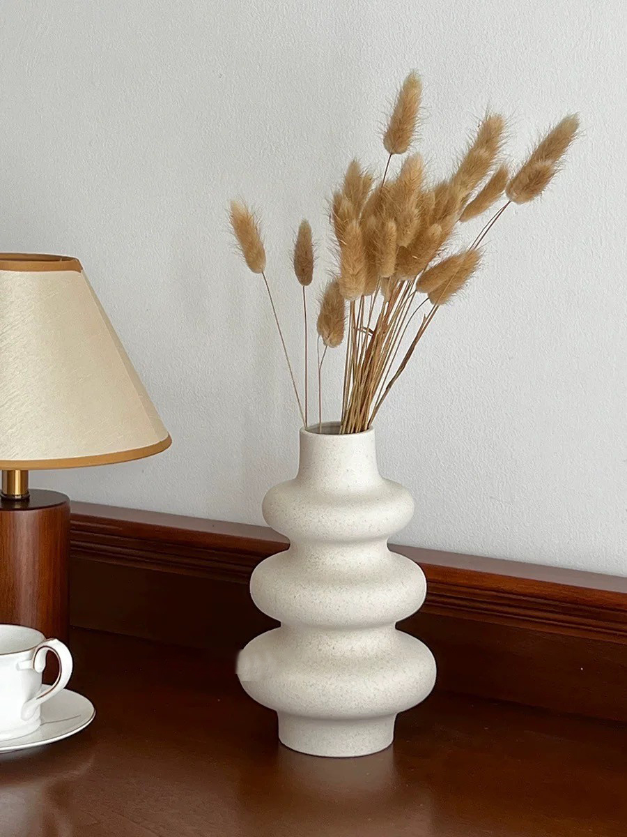 藝術氣息多層環狀花瓶擺件 / 2款