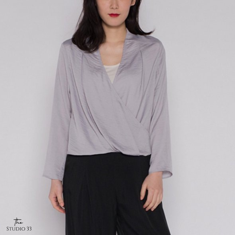 時尚棉柔造型領襯衫