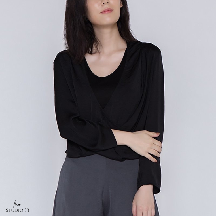 時尚棉柔造型領襯衫