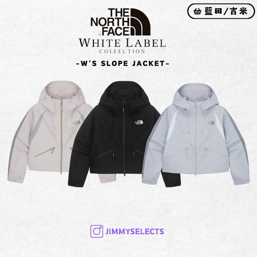 【代購】THE NORTH FACE 北臉 白標 女 SLOPE 連帽 外套 NJ2HQ81