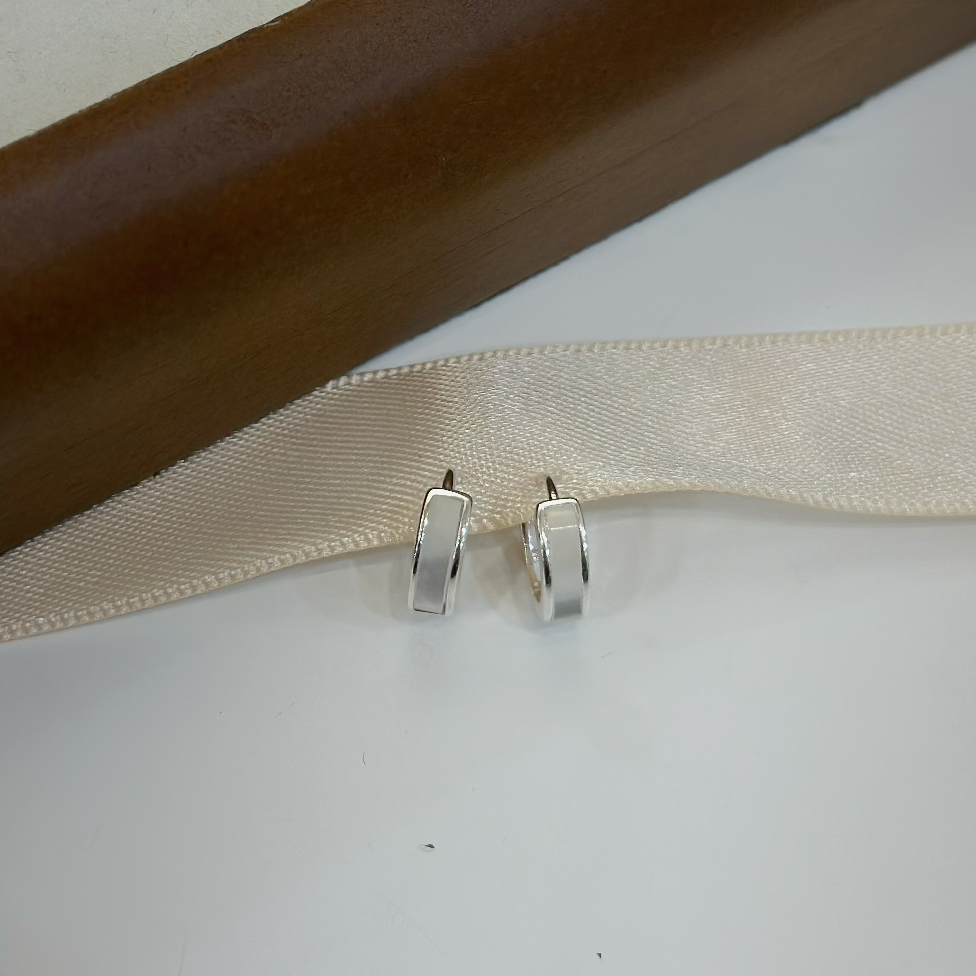 S68貝殼小圈純銀易扣